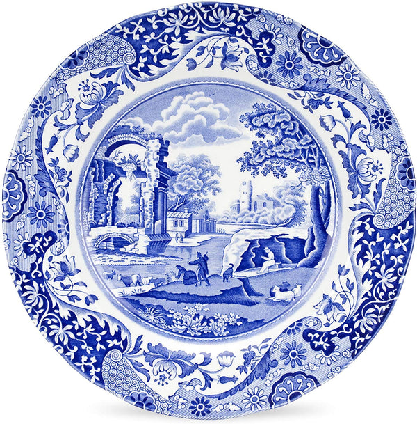 Blue Italian Dinner Plate