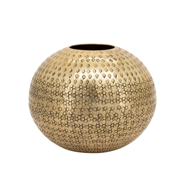 Inca Hammered Gold Vase
