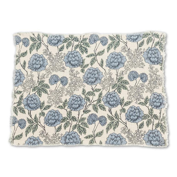 Blue Floral Placemat