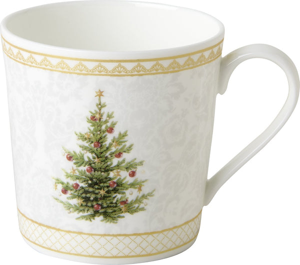 Bone China Christmas Mugs