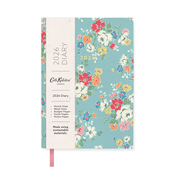 2026 Clifton Rose Linen Diary