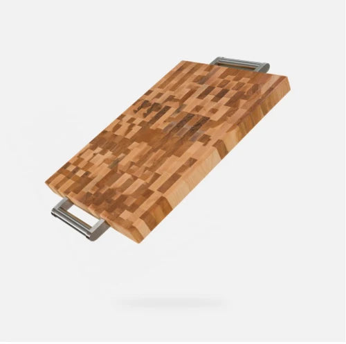 Maple Butcher Block with Handles