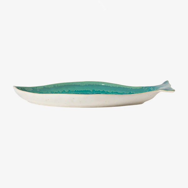 Dori Atlantic Blue Dourada Plate/Platter