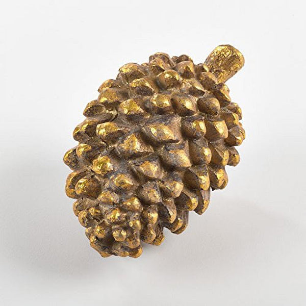 Gold Pinecone Table Piece