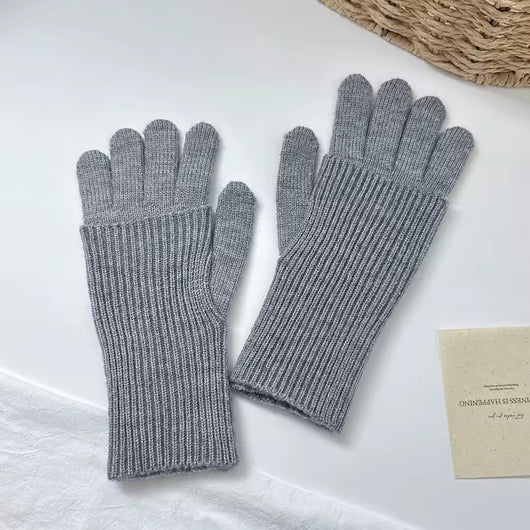 Wool Double Knit Gloves