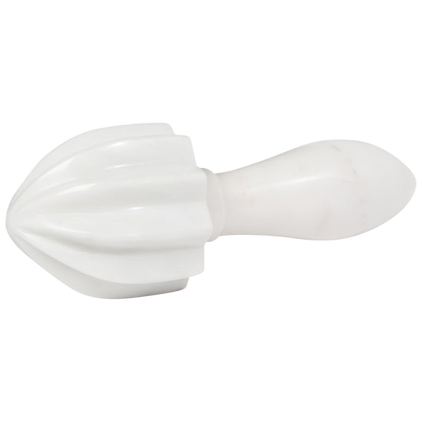 White Marble Citrus Reamer