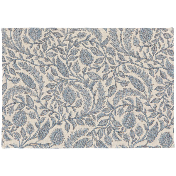 Topiary Larkspur Woven Placemat