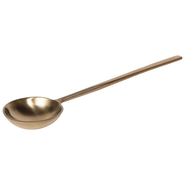 Long Handle Gold Spoon