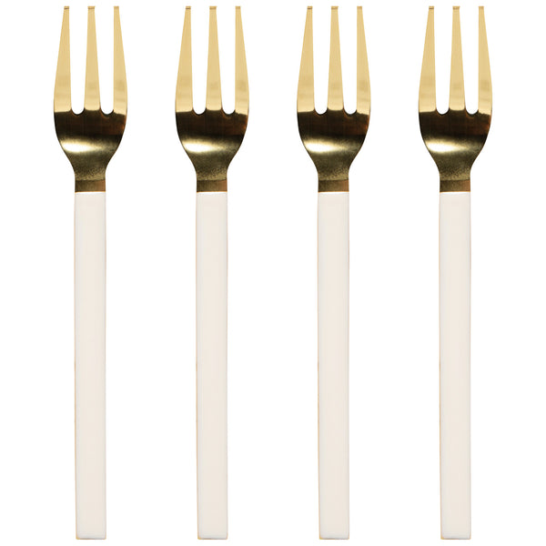 Gold & Ivory Dessert Fork