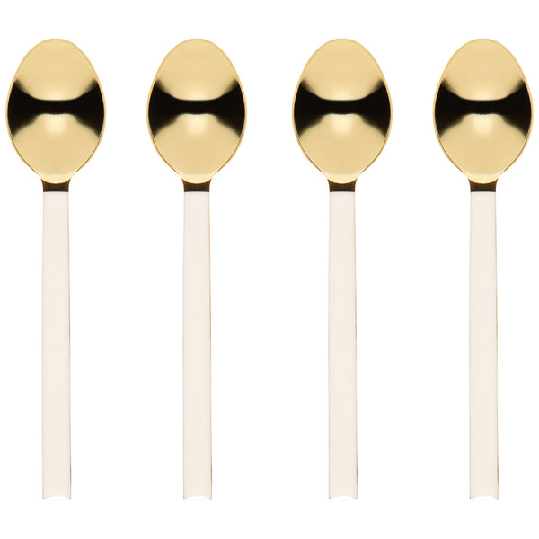 Gold & Ivory Dessert Spoon