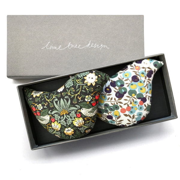 Lime Tree Design Box of Two Lavender Sachets