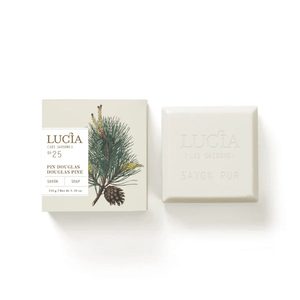 Lucia Les Saisons Douglas Pine 150g Shea Butter Soap
