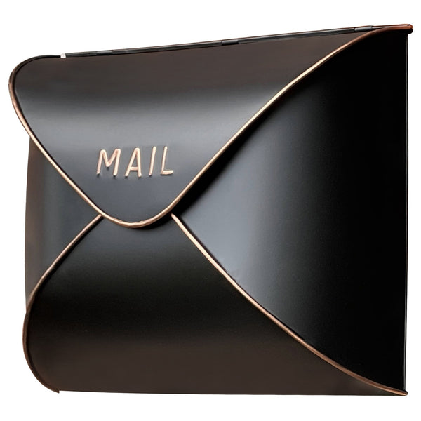 Large Envelope Mailbox with Antique Copper