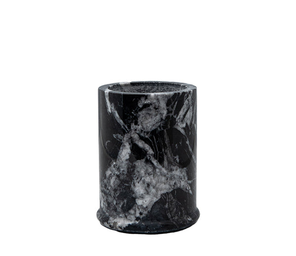 Black Marble Tumbler