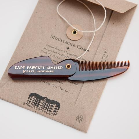 Captain Fawcett Moustache Comb