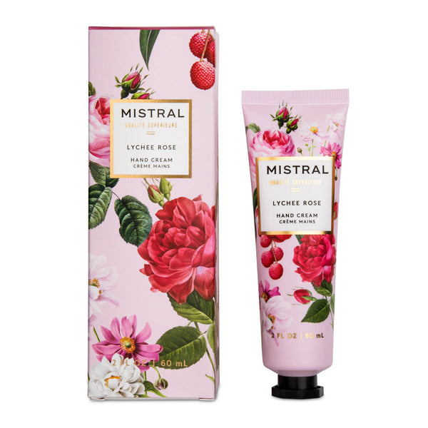Mistral Lychee Rose Hand Cream 60ml