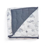 Pehr Quilted Chambray Blanket