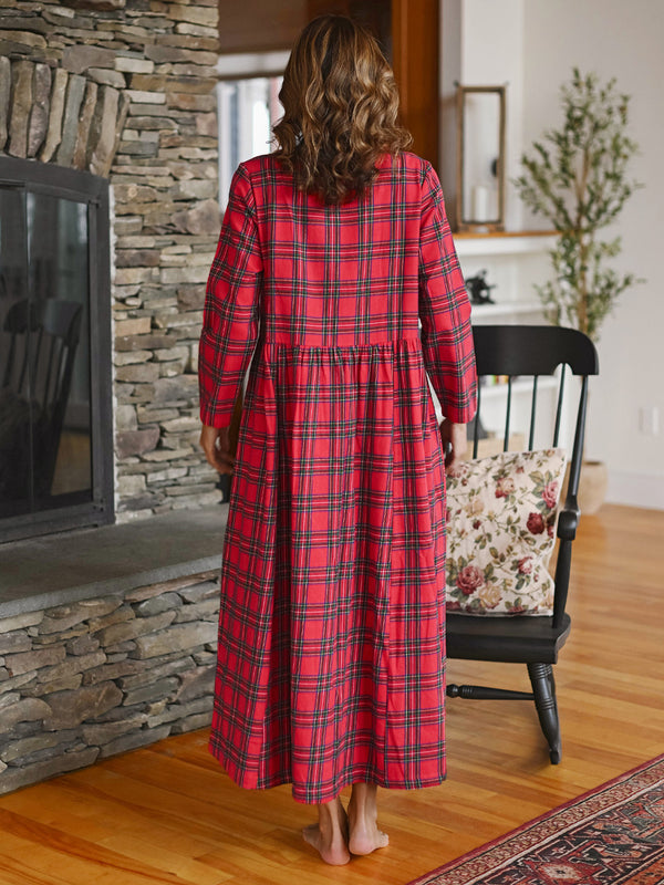 April Cornell Fireside Check Nighty