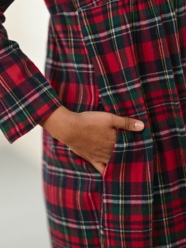 April Cornell Yuletide Check Nighty