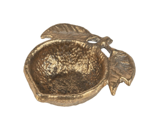 Antique Gold Lemon Dish