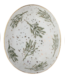 Oval Stoneware Soap Dish