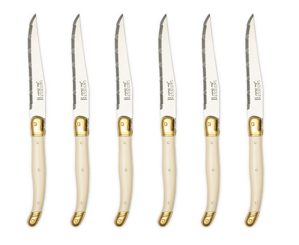 Laguiole Serrated Knife, Set of 6
