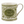 Load image into Gallery viewer, Green Christmas Stoneware Mug
