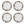 Load image into Gallery viewer, Pimpernel Christmas Set of 4 Placemats

