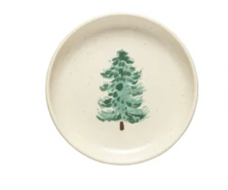 Casafina Pacifica Christmas Tree Appetizer Plate