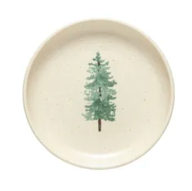 Casafina Pacifica Christmas Tree Appetizer Plate