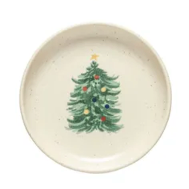 Casafina Pacifica Christmas Tree Appetizer Plate
