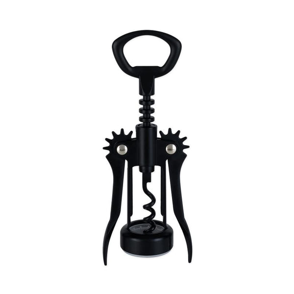 Black Matte Winged Corkscrew
