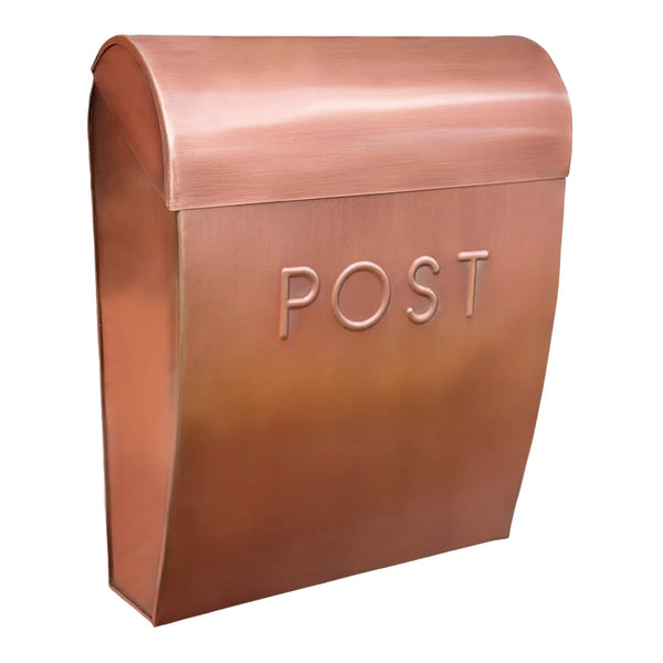 Euro Sylvia Antique Copper Mailbox