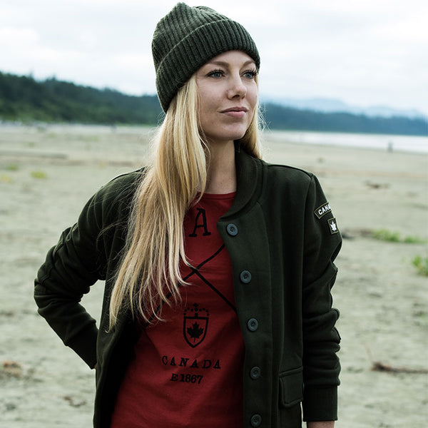 Red Canoe Wool Toque