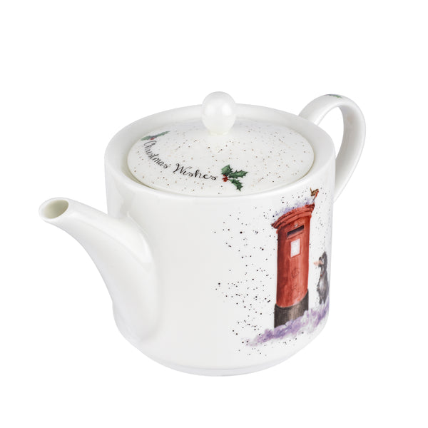 Wrendale Christmas Wishes Teapot