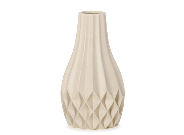 Pina Ceramic Tapered Bulb Vase