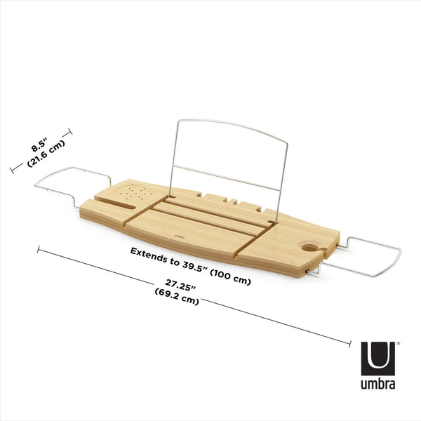 Aquala Bathtub Caddy and Tray