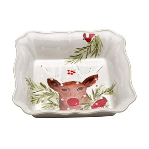 Deer Friends Square Baker