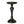 Load image into Gallery viewer, Chapel Antique Black Pillar Candle Holder
