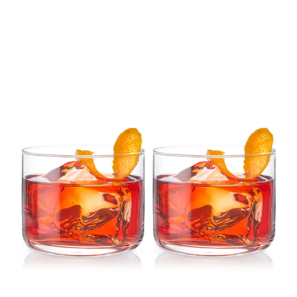 Viski Crystal Negroni Glasses, Set of 2