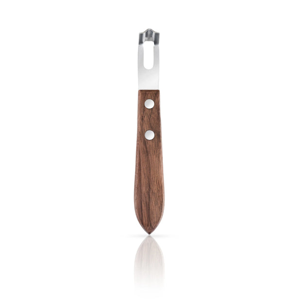 Viski Channel Knife with Walnut Handle