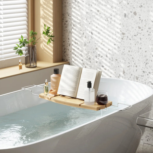 Aquala Bathtub Caddy and Tray