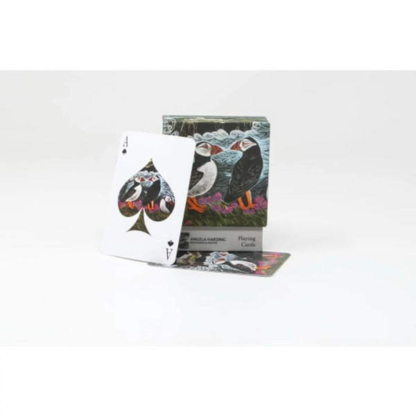Playing Cards Fair Isle Puffins