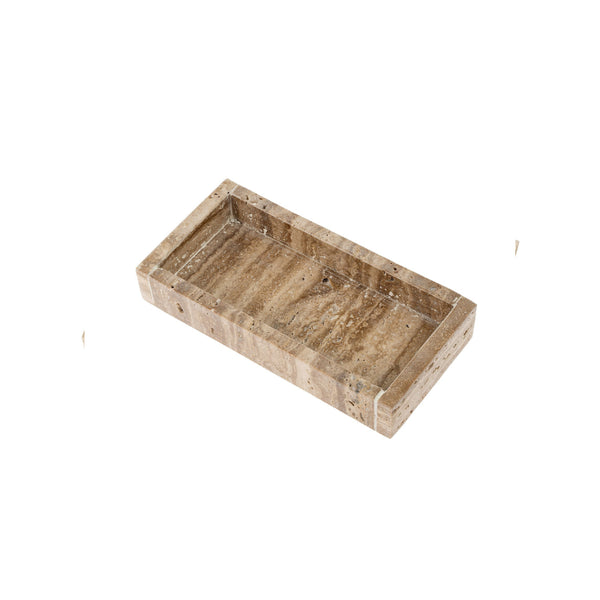 Rectangular Travertine Tray