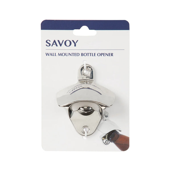 Wall-Mounted Bottle Opener by Savoy