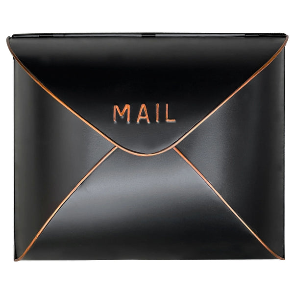 Large Envelope Mailbox with Antique Copper