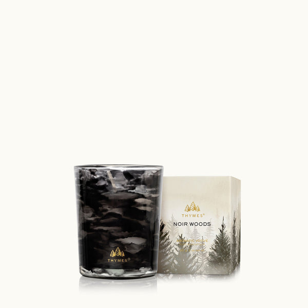 Thymes Noir Woods Votive Candle