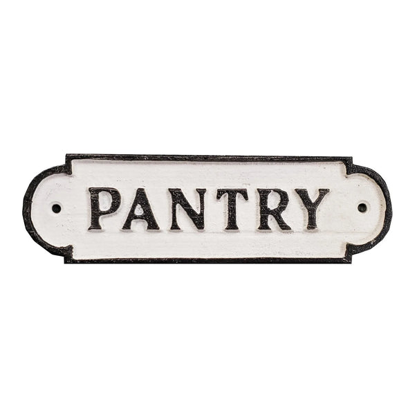 "Pantry" Cast Iron Sign