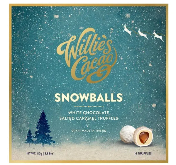 Willie's Cacao White Chocolate Salted Caramel Truffles