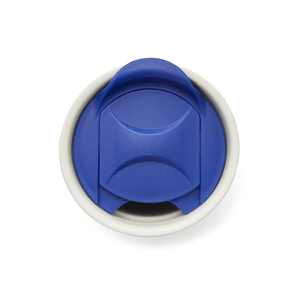 Blue Italian 12oz Travel Mug